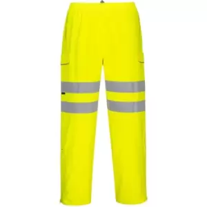 Image of PWR Hi Vis Extreme Trousers Yellow Medium 31"