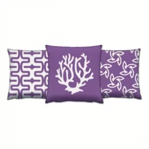 Image of AC-4139-4103-4152 Multicolor Cushion Set (3 Pieces)