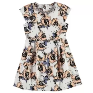 Image of French Connection Winter Dress - White