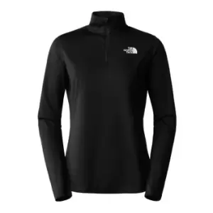 Image of The North Face Womens Flex quarter Zip Long-Sleeve Top - Black