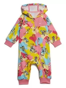 Image of adidas Disney Toddler Girls Mickey Mouse All In One - Bright Multi, Bright Assorted, Size 6-9 Months, Women