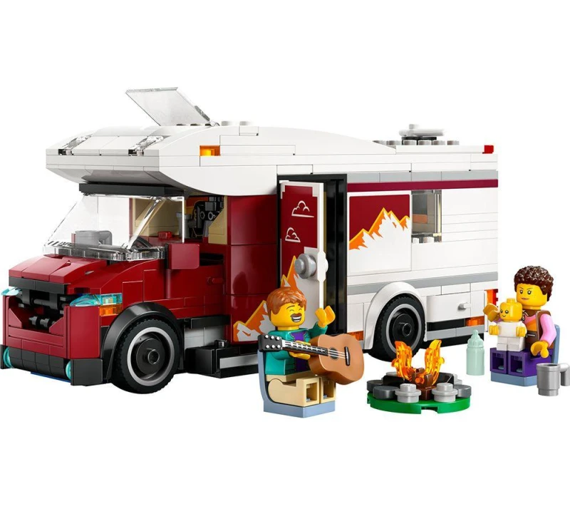 Image of LEGO LEGO City Holiday Adventure Camper Van Toy Vehicle Set 60454