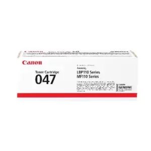 Image of Original Canon 047 Black Toner Cartridge