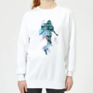 Image of Aquaman Mera True Princess Womens Sweatshirt - White - S
