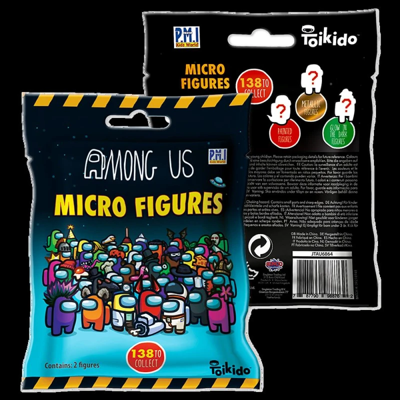 Image of Among us Micro 1" Figures Blind 2-Pack