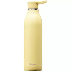 Image of Aladdin Cityloop Thermavac Stainless Steel Water Bottle 600ml - Lemon Yellow