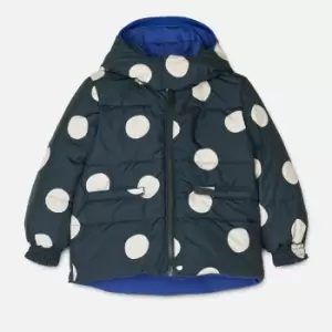 Image of Liewood Paloma Reversible Shell Puffer Green Jacket
