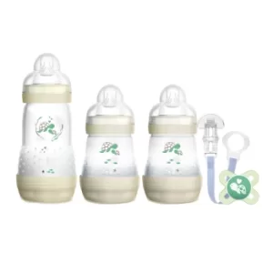 Image of MAM Welcome To The World Anti-Colic Bottle Set- Grey