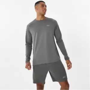 Image of Everlast Long Sleeve Poly T-Shirt - Green