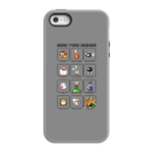 Image of Nintendo Super Mario Know Your Enemies Phone Case - iPhone 5/5s - Tough Case - Matte