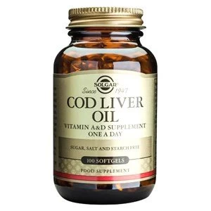 Image of Solgar Cod Liver Oil Softgels 250 Capsules