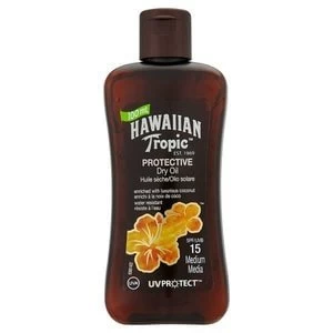 Image of Hawaiian Tropic Protective Dry Oil SPF15mini 100ml