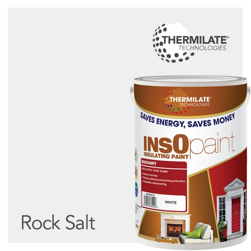 Image of THERMILATE TECHNOLOGIES Exterior Masonry Paint - 5L in Rock Salt Rock Salt Unisex 5L