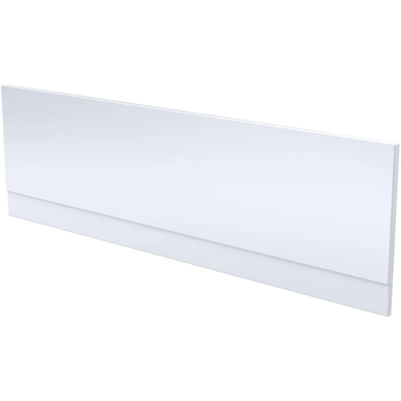 Image of nuie Straight Bath Front Acrylic Panel 1700x510x25mm, White PAN140