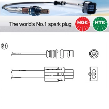 Image of NGK OZA446-E13 / 1826 Lambda Sensor Zirconia Type Oxygen O2 Exhaust Probe