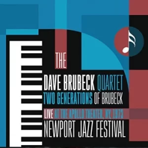 Image of Two Generations of Brubeck Live at the Apollo Theater NY 1973 by The Dave Brubeck Quartet CD Album