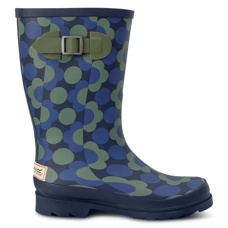 Image of 3/4 womens rain boots Regatta Orla Kiely Bleu Female 41