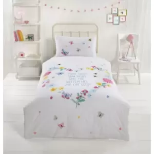 Image of Ph Butterflies & Bees Duvet Set - Double