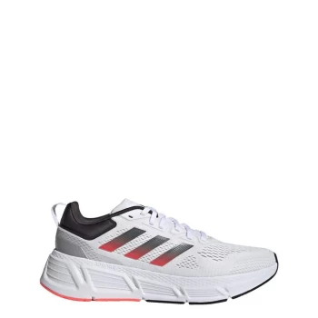 Image of adidas Questar Shoes Mens - Cloud White / Carbon / Grey On