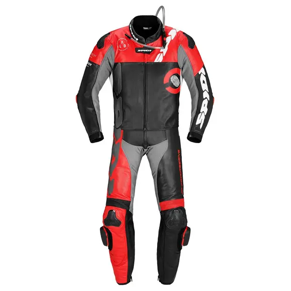 Image of Spidi DP-Progressive Touring 2pc Red Size 46
