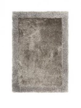 Image of Shimmer Shaggy Border Rug