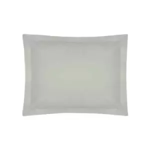 Image of Belledorm Premium Blend 500 Thread Count Cotton Rich Sateen Oxford Pillow Case, Platinum