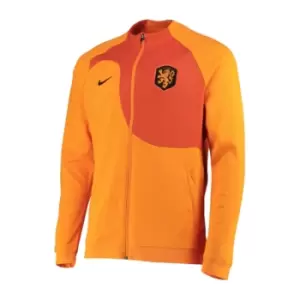 Image of 2022-2023 Holland Academy Pro Knit Football Jacket (Orange)
