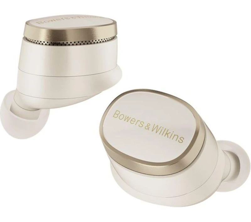 Image of BOWERS&WILKINS Pi8 Wireless Bluetooth Noise Cancelling Earbuds - Dove White 714346345700