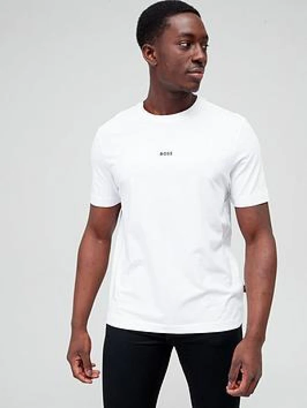 Image of Boss Mens Oversized T-Shirt White 100 male 6XL