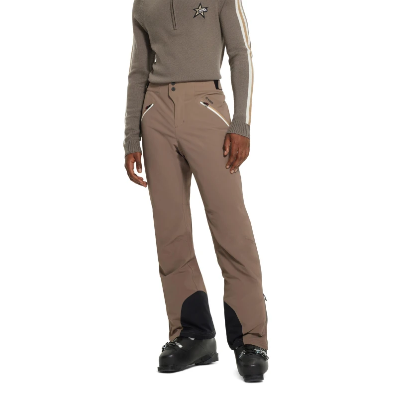 Image of Boss Mens Ski Trousers - Beige Male S