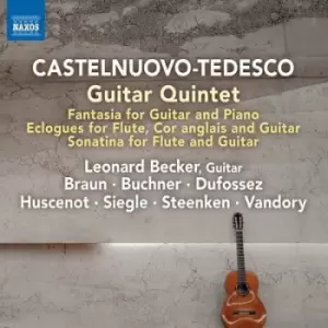 Image of Castelnuovo-Tedesco Guitar Quintet by Mario Castelnuovo-Tedesco CD Album