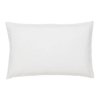 Image of Sanderson King Protea & Paradesia Emb Std P/case Pair - White