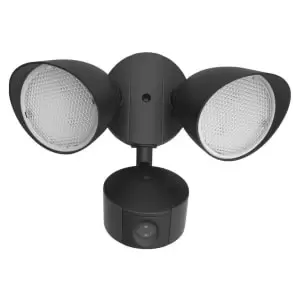 Image of Lutec Draco WI-FI Connected LED Security Floodlight & Camera