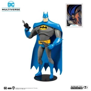 Image of DC Multiverse Animated Action Figure Animated Batman Variant Blue/Gray 18 cm