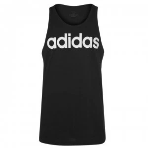 Image of adidas Mens Graphic Tank Top - Black/White