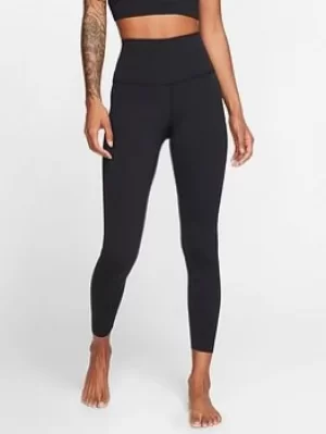 Image of Nike Yoga Luxe Legging, Black, Size L, Women