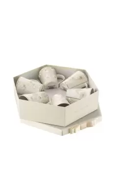 Image of Bay Flowers Set of 6 Mugs