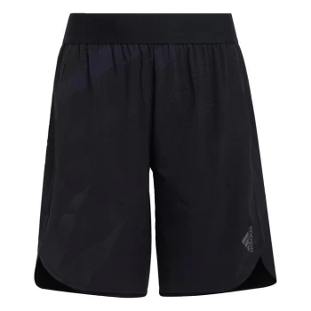 Image of adidas AEROREADY Designed 4 Sport Graphic Shorts Kids - Black