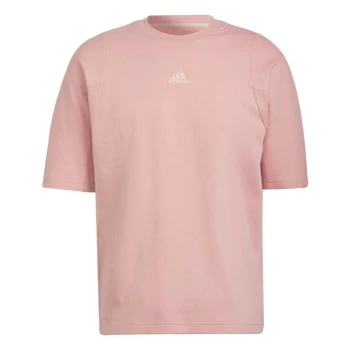 Image of adidas Studio Lounge T-Shirt Mens - Wonder Mauve