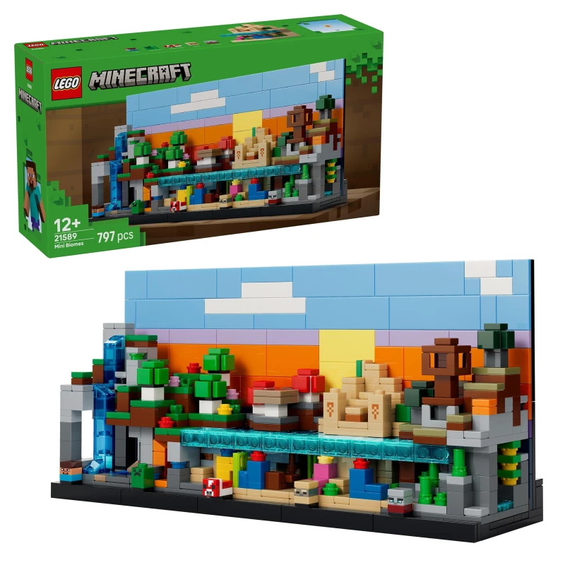 Image of LEGO Minecraft Mini Biomes Building Toy for kids 21589