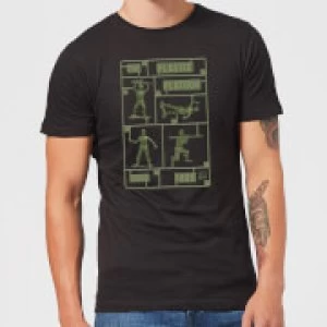 Image of Toy Story Plastic Platoon Mens T-Shirt - Black - S
