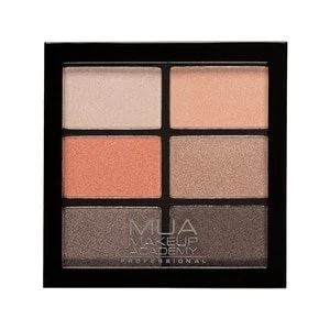 Image of MUA Professional 6 Shade Palette Coral Delights Multi