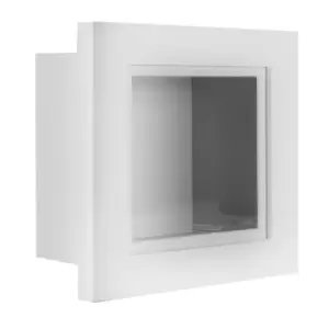 Image of 3D Box Frame in White 12" x 12" M&amp;W