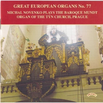 Image of Michal Novenko - Michael Novenko Plays the Baroque Mundt Organ of the Tyn Church CD