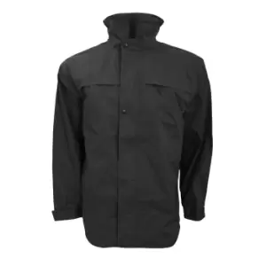 Image of Result Mens Mid-Weight Multi-Function Waterproof Windproof Jacket (M) (Black/Grey)