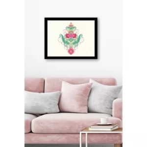 Image of SC1111 Multicolor Decorative Framed MDF Painting