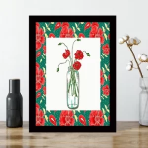 Image of SC026083502342 Multicolor Decorative Framed MDF Painting