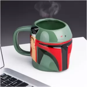 Image of Star Wars Boba Fett Shaped Mug