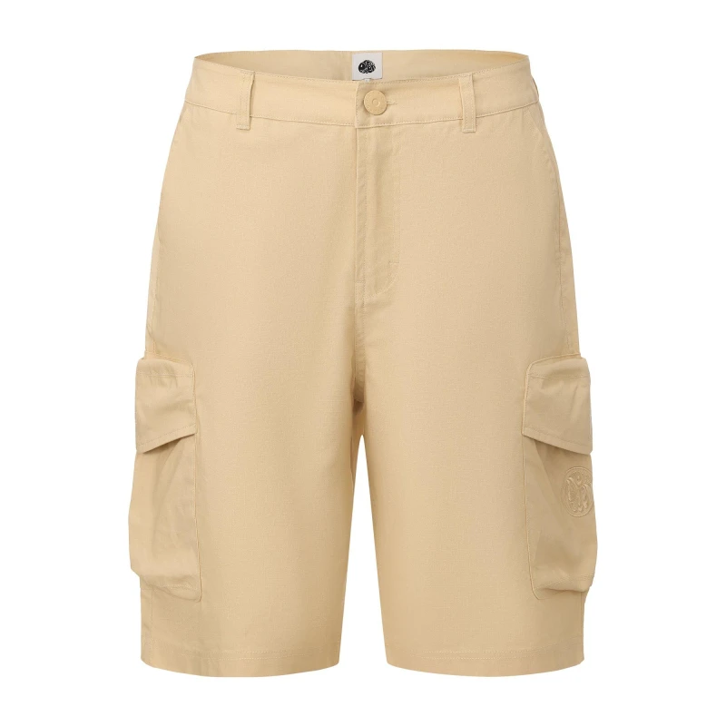 Image of Pretty Green Cargo Shorts Mens Beige male Small
