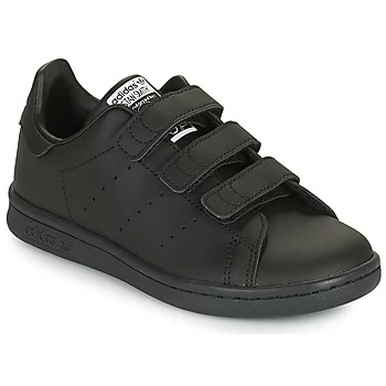 Image of adidas STAN SMITH CF C SUSTAINABLE Girls Childrens Shoes Trainers in Black